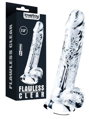 Flawless Clear Dildo 7.5"